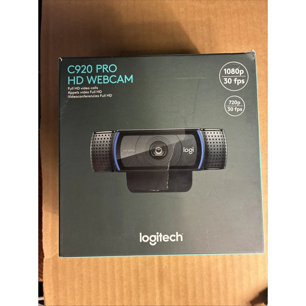 Logitech C920‎ PRO HD Webcam For Windows and Mac